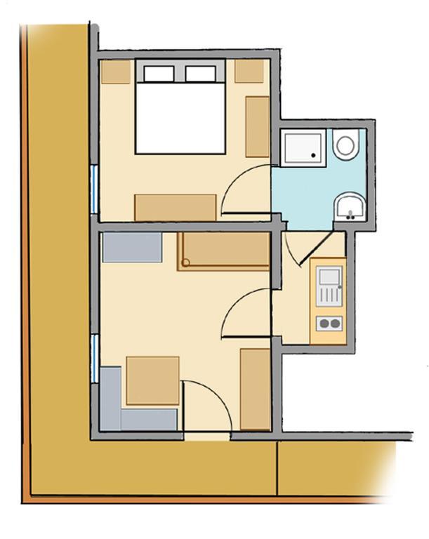 Feichterhof Villa Rio Bianco/Weissenbach Kamer foto